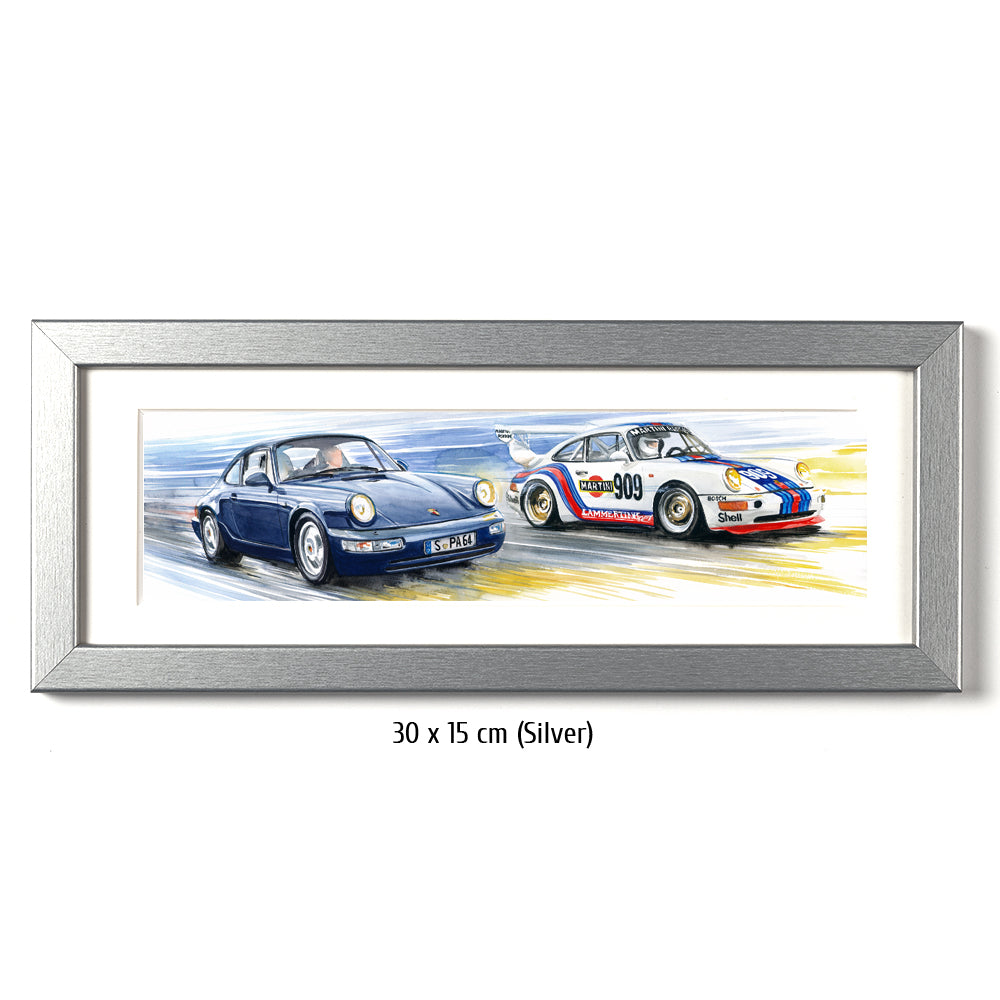 #0602 Porsche 964 RSR 3.8 Martini &amp; 964 Carrera