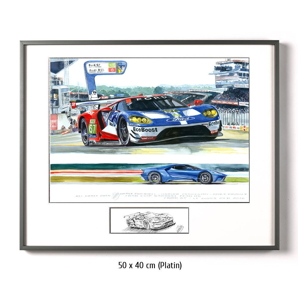 #0619 Ford GT50, Multimatic, 24 Heures du Mans 2016