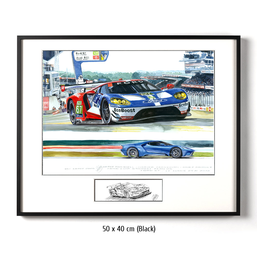 #0619 Ford GT50, Multimatic, 24 Heures du Mans 2016