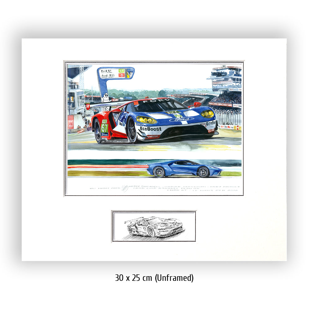 #0619 Ford GT50, Multimatic, 24 Heures du Mans 2016