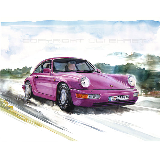 #0622 Porsche 964 rose