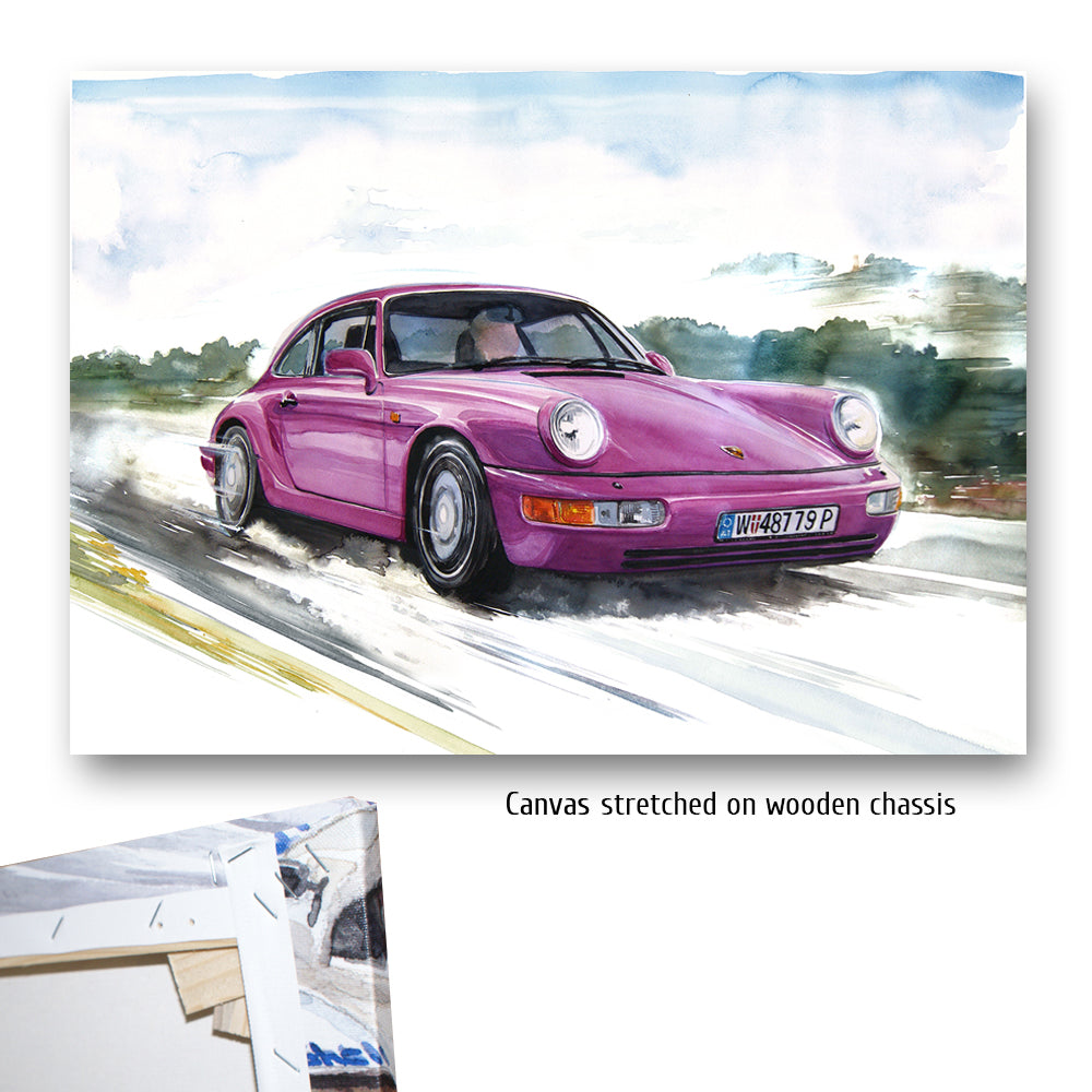#0622 Porsche 964 rose