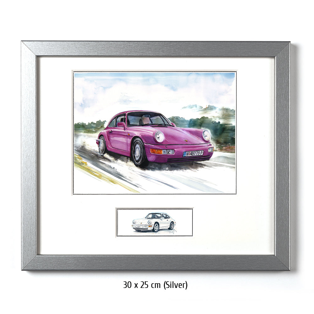 #0622 Porsche 964 rose