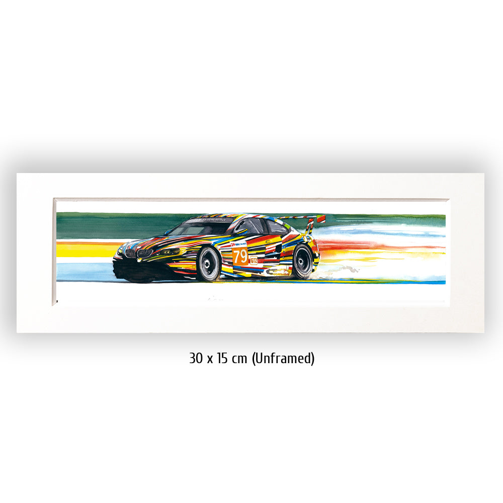 #0624 BMW M3 GT2 Voiture d'art