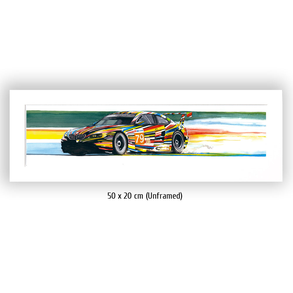 #0624 BMW M3 GT2 Voiture d'art