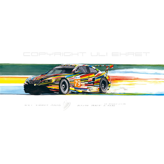 #0624 BMW M3 GT2 Voiture d'art