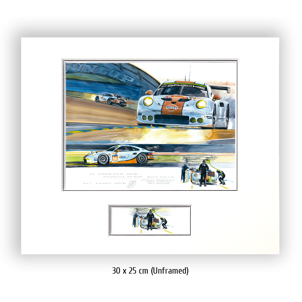 #0626 Porsche 911 RSR, équipe Gulf Racing