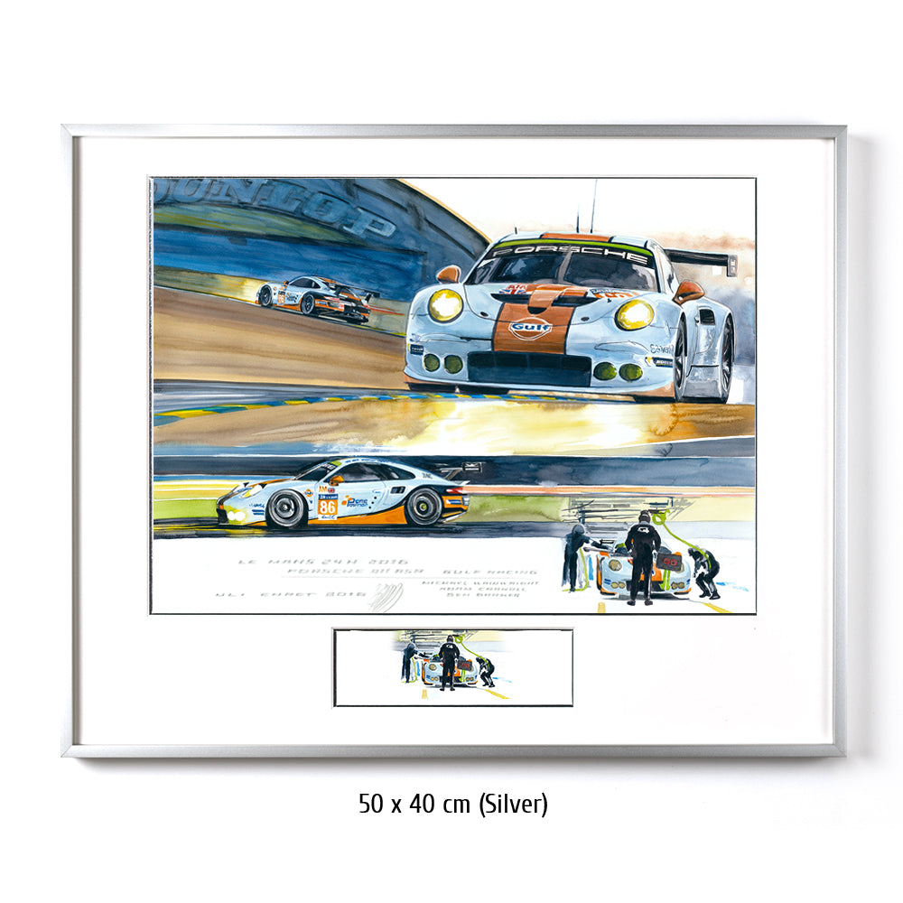 #0626 Porsche 911 RSR, équipe Gulf Racing