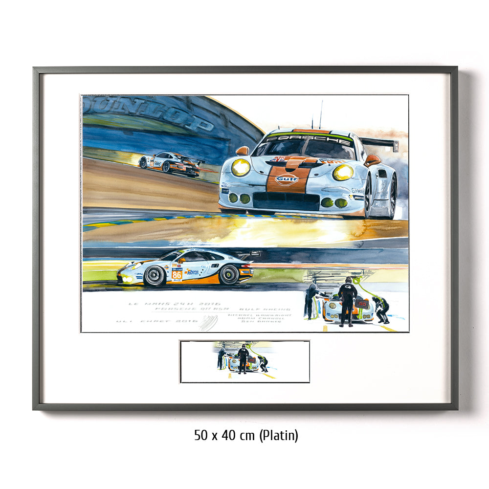 #0626 Porsche 911 RSR, équipe Gulf Racing