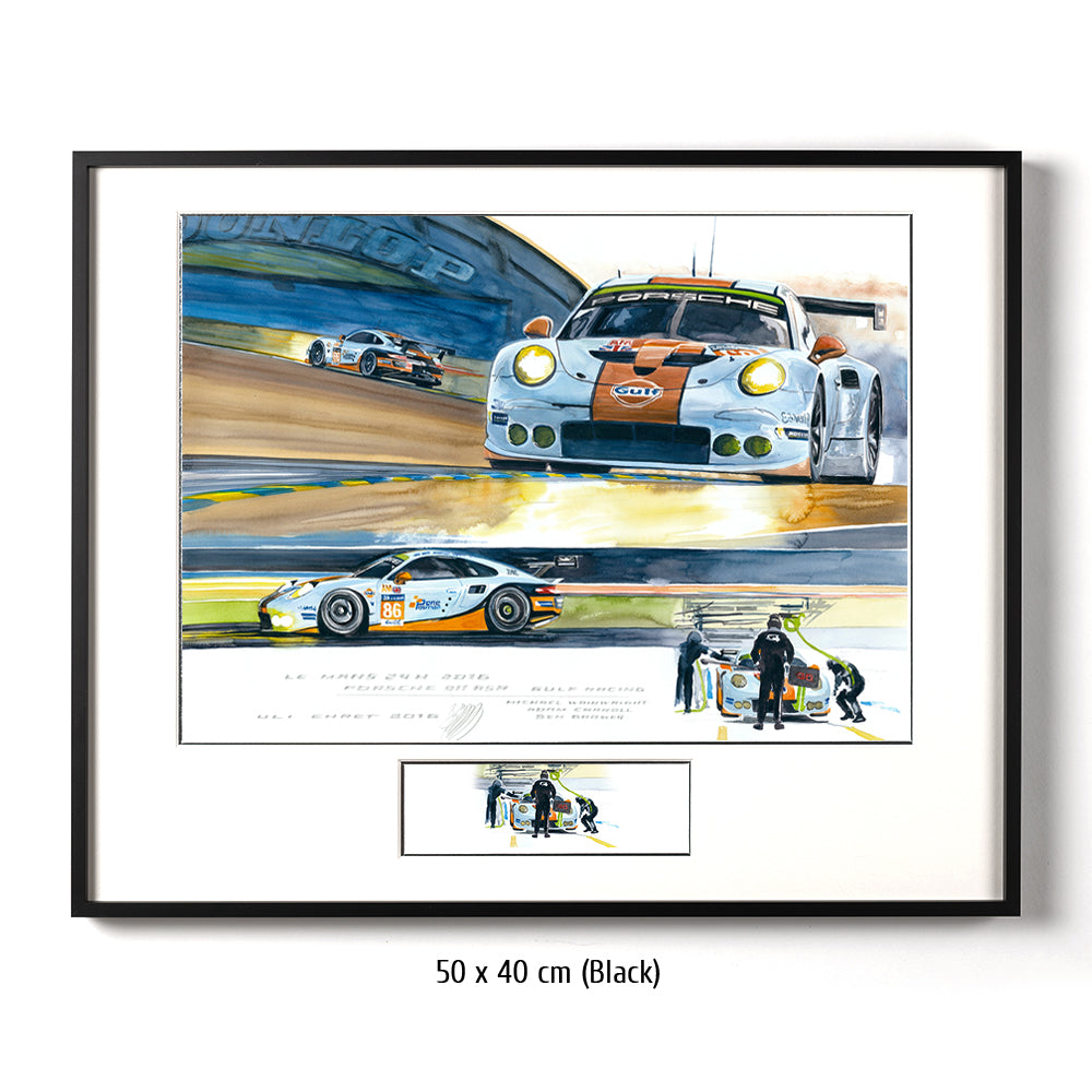 #0626 Porsche 911 RSR, équipe Gulf Racing