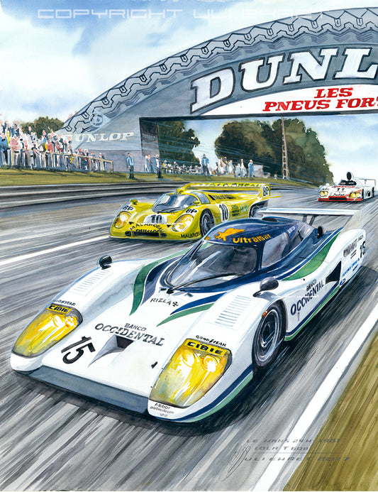 #0660 ​​​​'24H du Mans 1981'