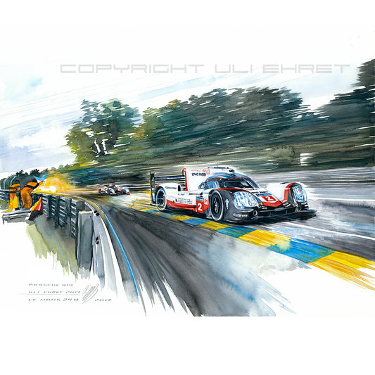 #0669B Porsche 919, vainqueur Le Mans 2017