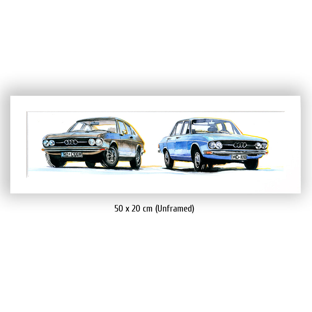 #0701 Audi 100, coupé et berline