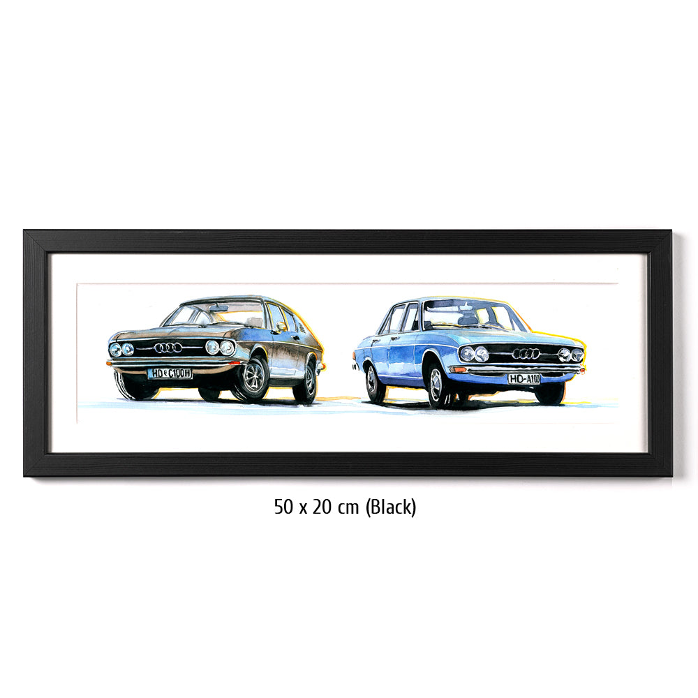 #0701 Audi 100, coupé et berline