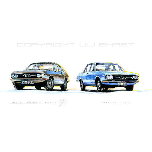 #0701 Audi 100, coupé et berline