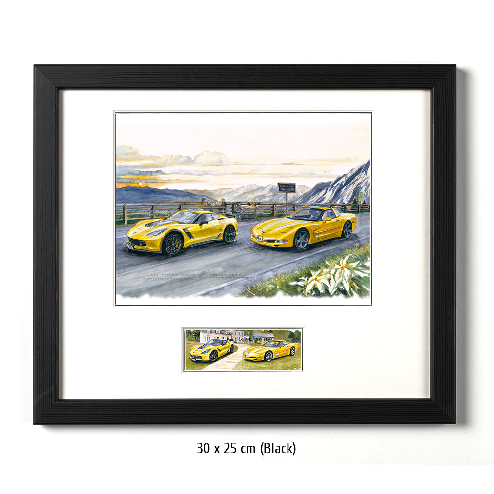 #0722 Corvette C7 Z06 et Corvette C5
