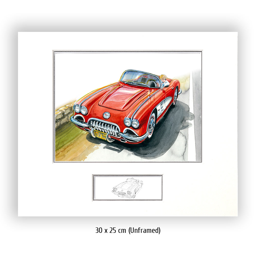 #0726A Corvette C1 Cabriolet