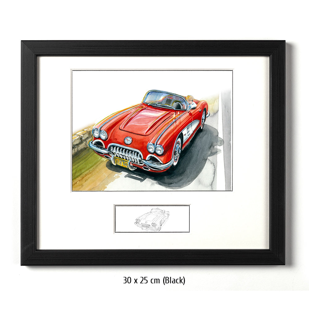 #0726A Corvette C1 Cabriolet