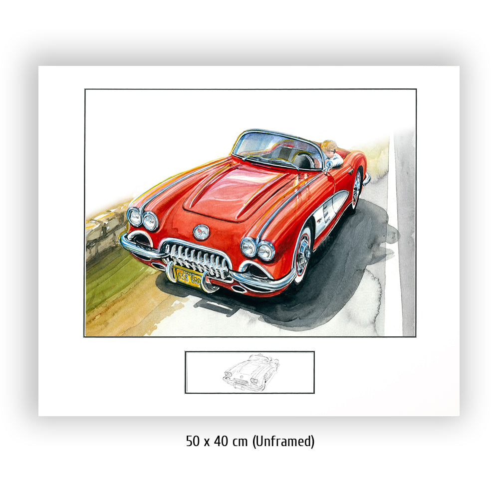 #0726A Corvette C1 Cabriolet