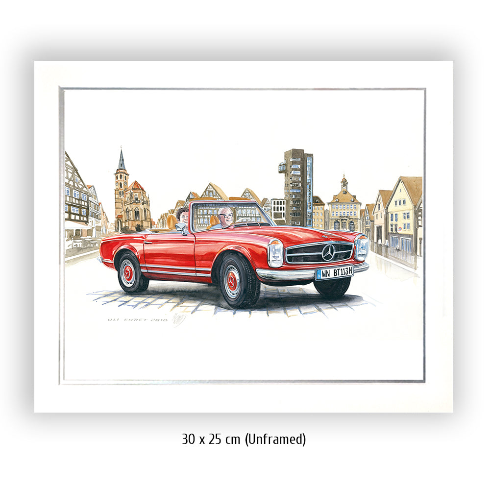 #0727Mercedes 280SL
