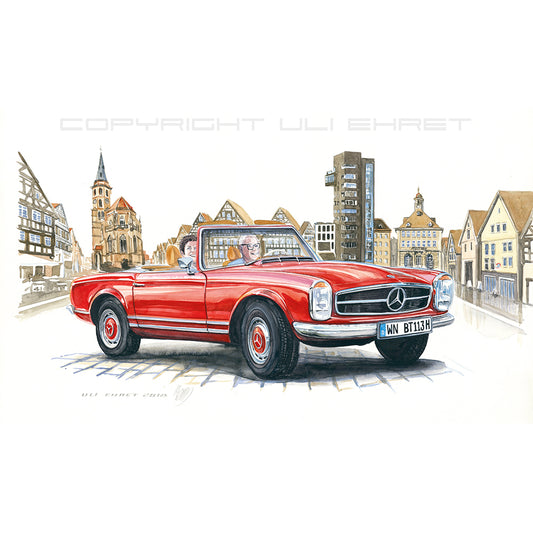 #0727Mercedes 280SL