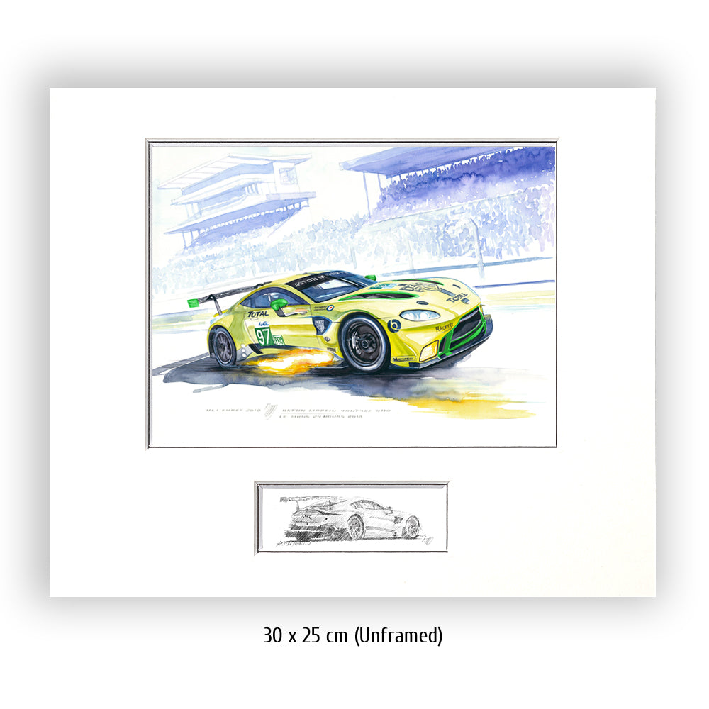 #0729 Une « Aston Martin Vantage AMR #97 »