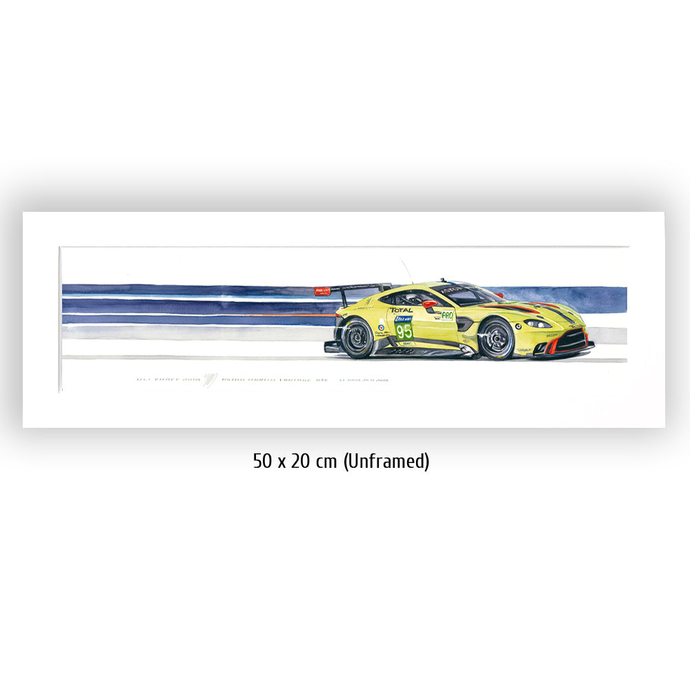 #0741 Une Aston Martin Vantage GTE #95