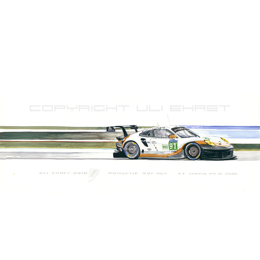 #0743 B  "#91 Gold  World Champion Livery"