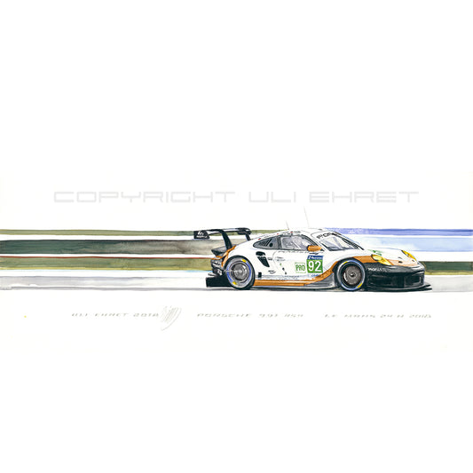 #0743 D  "#92 Gold  World Champion Livery"
