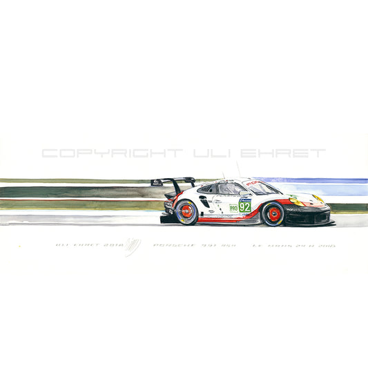 #0743 C  "Porsche 991 RSR GTE #92"