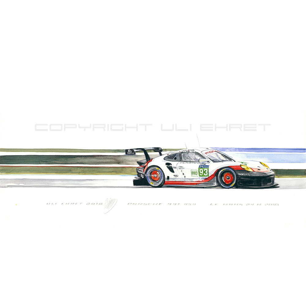 #0743 E  "Porsche 991 RSR GTE #93"