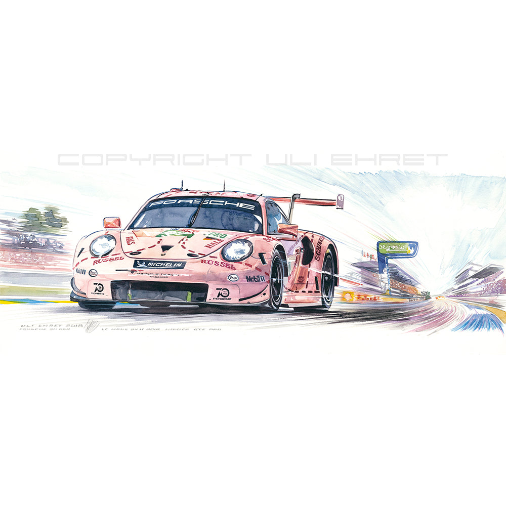 #0750 Porsche 911 RSR GTE 'Cochon Rose'