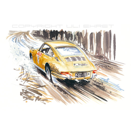 #0766 Porsche 911 modèle original - rallye