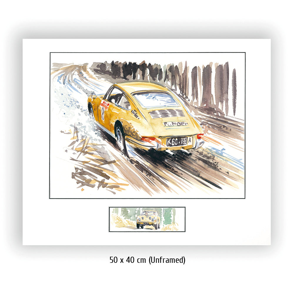 #0766 Porsche 911 modèle original - rallye
