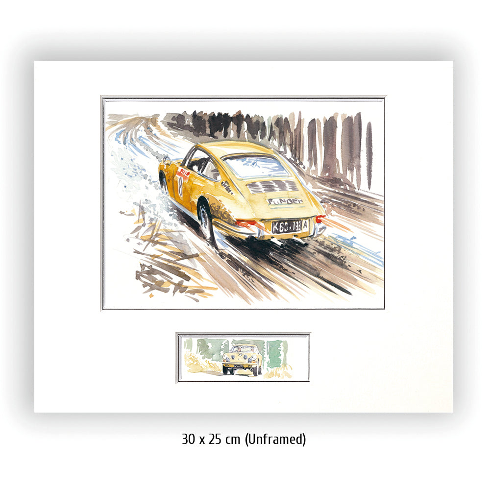 #0766 Porsche 911 modèle original - rallye