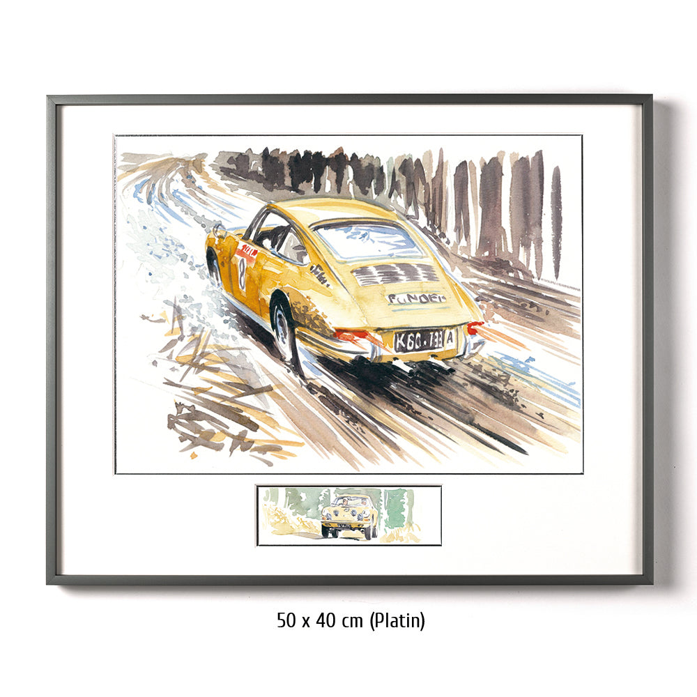 #0766 Porsche 911 modèle original - rallye