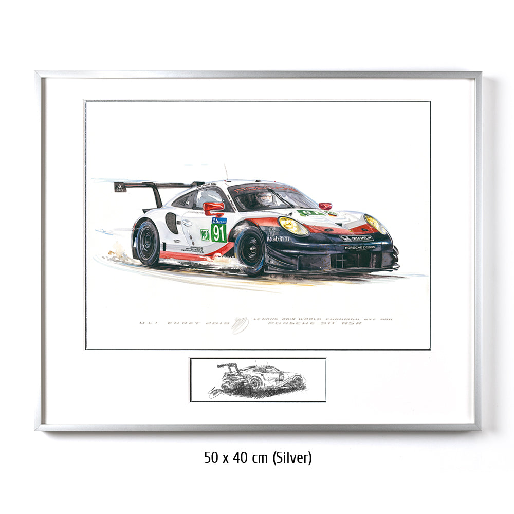#0804 Une « Porsche 911 RSR #91 »