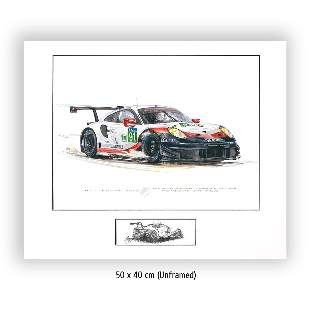 #0804 Une « Porsche 911 RSR #91 »