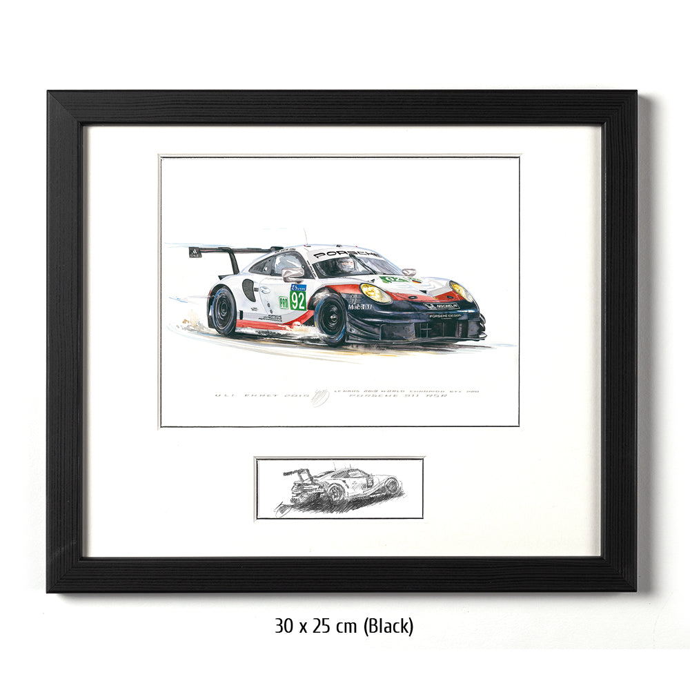 #0804 B "Porsche 911 RSR #92"