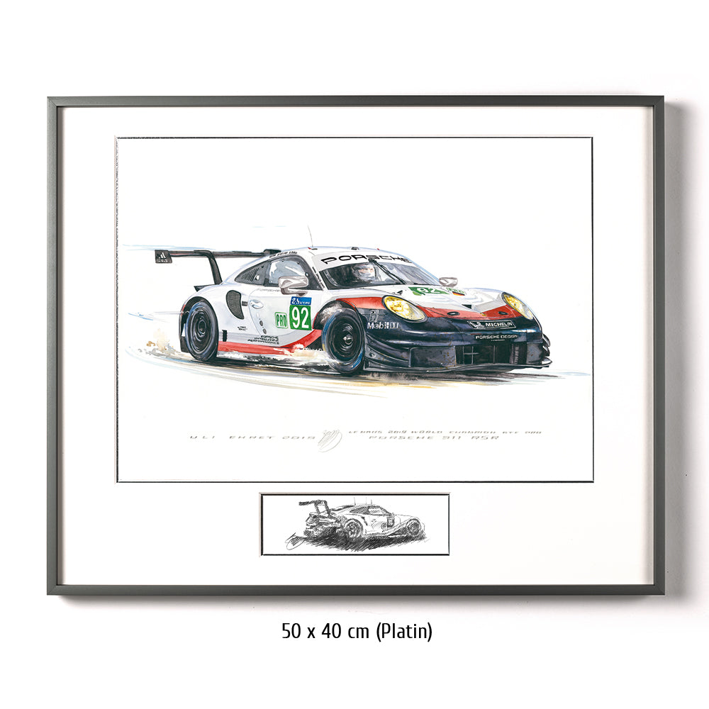 #0804 B "Porsche 911 RSR #92"
