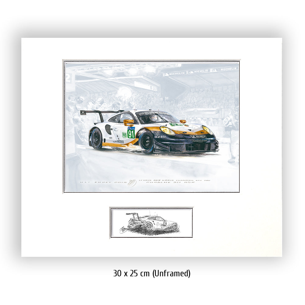#0804 i "Porsche 911 RSR #91 or"