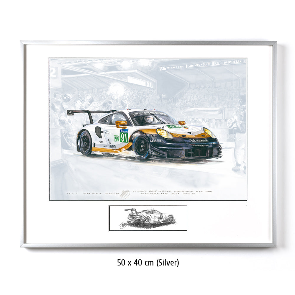 #0804 i "Porsche 911 RSR #91 or"