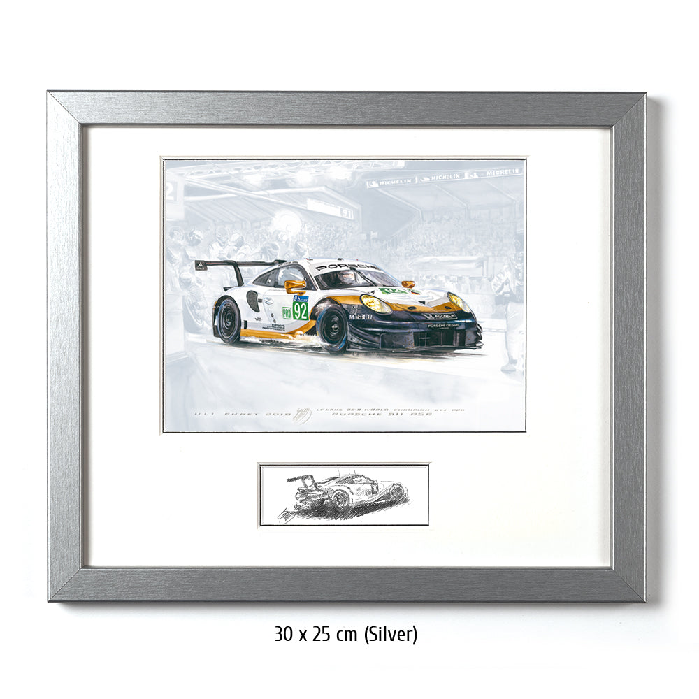 #0804 J "Porsche 911 RSR #92 or"