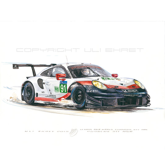 #0804 Une « Porsche 911 RSR #91 »