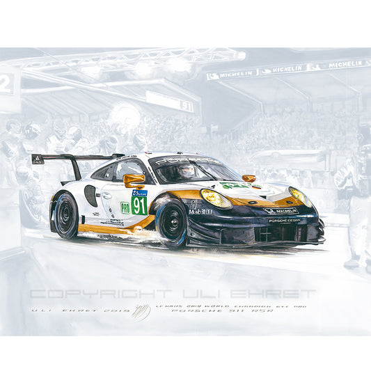 #0804 i "Porsche 911 RSR #91 or"