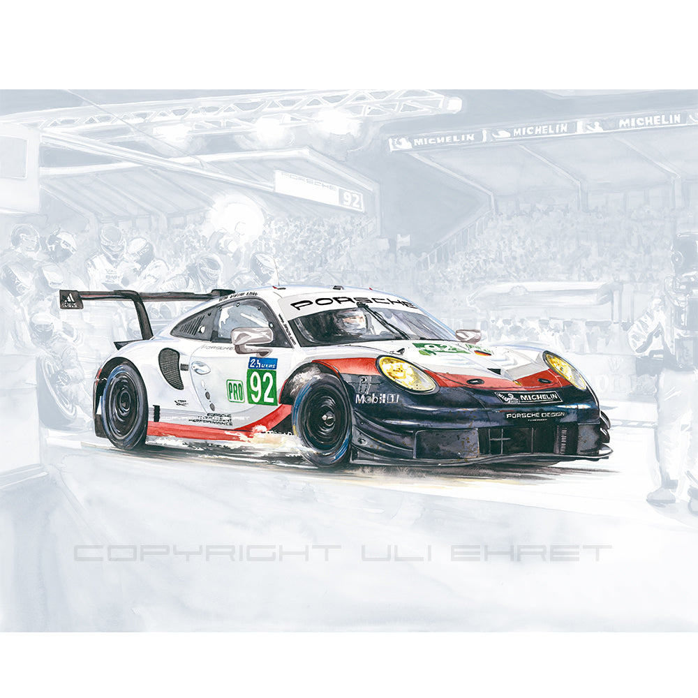 #0804 B "Porsche 911 RSR #92"