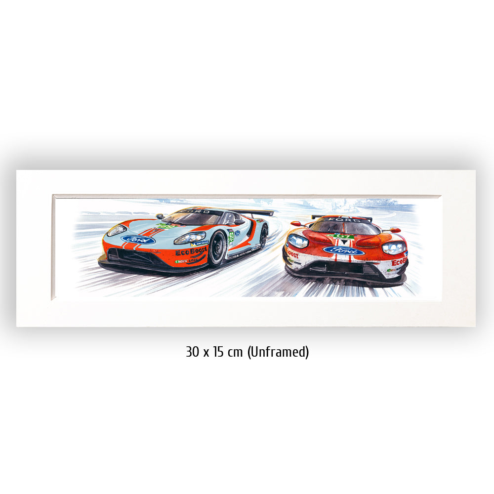 #0813B 'Ford GT #69 & #67 Le Mans 2019'