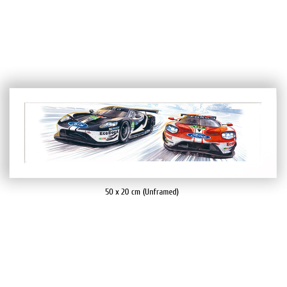 #0813 'Ford GT #66 & #67 Le Mans 2019'