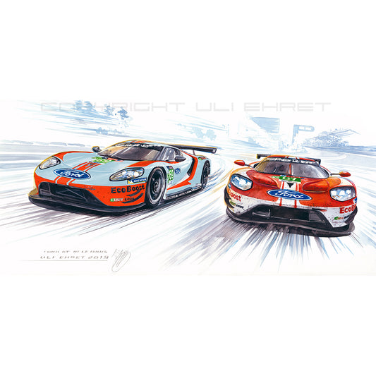 #0813B 'Ford GT #69 & #67 Le Mans 2019'