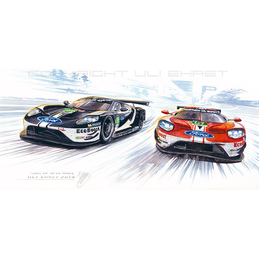 #0813 'Ford GT #66 & #67 Le Mans 2019'